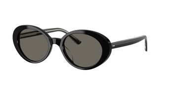 Das Bild zeigt die Oliver Peoples Sonnenbrille OV5565SU Lumar 1731R5 leicht seitlich.
